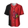 NCAA Louisville Cardinals Custom Text Number Red Black Baseball Jersey V3