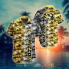 NCAA Missouri Tigers Coconut Tree Gold Hawaiian Shirt V2