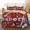 NCAA Wisconsin Badgers Bedding Set V4