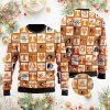 NCAA Tennessee Volunteers Orange White Ugly Christmas Sweater V2