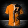 NCAA Tennessee Volunteers Custom Text Orange Black T-Shirt V2