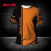 NCAA Tennessee Volunteers Custom Text Number Orange Black T-Shirt V3