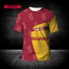 NCAA USC Trojans Custom Text Cardinal Gold T-Shirt V7