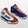 NCAA Auburn Tigers Orange Blue Air Jordan 13 Shoes
