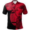 NCAA Cincinnati Bearcats Red Black Polo Shirt V3