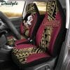 NCAA Florida State Seminoles Garnet Gold Car Seat Covers V3