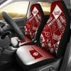 NCAA Oklahoma Sooners Crimson White Car Seat Covers V2