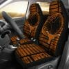 NCAA Texas Longhorns Black Orange Car Seat Covers V2