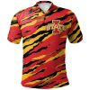 NCAA Iowa State Cyclones Orange Gold Polo Shirt V11