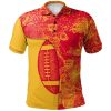 NCAA Iowa State Cyclones Cardinal Gold Polo Shirt V2