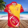 NCAA Iowa State Cyclones Cardinal Gold Hawaiian Shirt