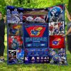 NCAA Kansas Jayhawks Legends Est 1890 Quilt Blanket