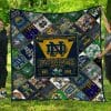 NCAA Notre Dame Fighting Irish Est 1842 Quilt Blanket