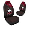 NCAA Northern Illinois Huskies Red Black Car Seat Covers V6
