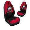 NCAA Northern Illinois Huskies Custom Text Number Red Black Car Seat Covers V4
