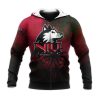 NCAA Northern Illinois Huskies Coconut Tree Zip Up Hoodie V2