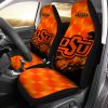 NCAA Oklahoma State Cowboys Orange Black Car Seat Covers V2
