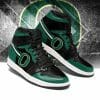 NCAA Oregon Ducks Green Black Air Jordan 1 High Sneakers