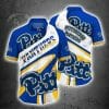 NCAA Pittsburgh Panthers Blue White Hawaiian Shirt V2