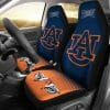 NCAA Auburn Tigers Navy Blue Orange Car Seat Covers V2