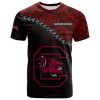 NCAA South Carolina Gamecocks Red Black T-Shirt V6