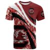 NCAA South Carolina Gamecocks Red Black T-Shirt V9