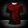 NCAA South Carolina Gamecocks Red Black T-Shirt V3