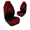 NCAA South Carolina Gamecocks Black Garnet Car Seat Covers V3
