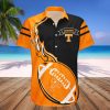 NCAA Tennessee Volunteers Orange Black Hawaiian Shirt V2