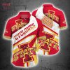NCAA Iowa State Cyclones Cardinal Gold Hawaiian Shirt V3