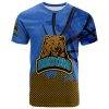 NCAA UCLA Bruins Custom Text Number Blue Gold T-Shirt V9