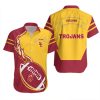 NCAA USC Trojans Gold Cardinal Hawaiian Shirt V2