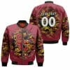 NCAA USC Trojans Custom Text Number Cardinal Bomber Jacket V2