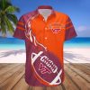 NCAA Virginia Tech Hokies Orange Maroon Hawaiian Shirt V11