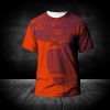 NCAA Virginia Tech Hokies Orange Maroon T-Shirt V3