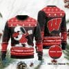 NCAA Wisconsin Badgers Snoopy Sweater