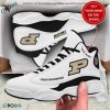 NCAA Purdue Boilermakers Custom Name White Black Air Jordan 13 Shoes