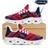 NCAA Ole Miss Rebels Custom Name Red Blue Max Soul Shoes V3