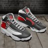 NCAA NC State Wolfpack Black White Air Jordan 13 Shoes