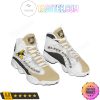 NCAA Army Black Knights Logo Cream White Air Jordan 13 Shoes