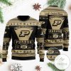 NCAA Purdue Boilermakers Custom Name Est 1869 Ugly Christmas Sweater