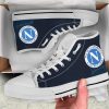 SSC Napoli Black High Top Shoes