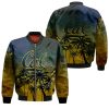 NCAA California Golden Bears Coconut Tree Bomber Jacket V3