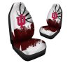NCAA Indiana Hoosiers White Crimson Car Seat Covers V3