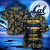 NCAA California Golden Bears Coconut Tree Blue Hawaiian Shirt V2