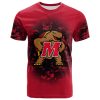 NCAA Maryland Terrapins Custom Text Number Red T-Shirt V16