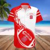 NCAA NC State Wolfpack Red White Hawaiian Shirt V3