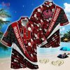 NCAA Indiana Hoosiers Crimson Black Hawaiian Shirt V2