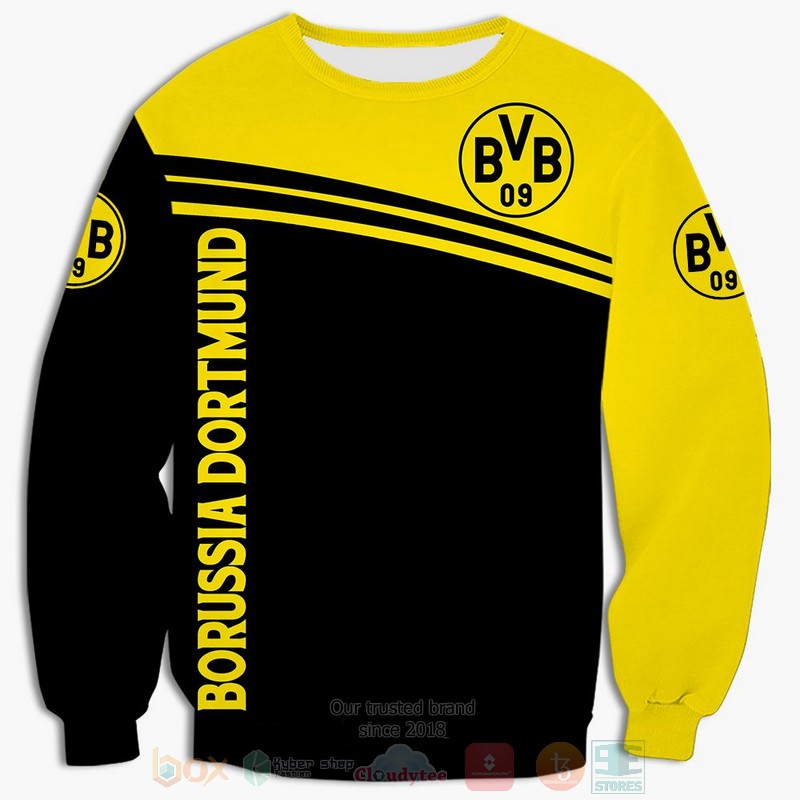 Borussia Dortmund Black Yellow Sweatshirt Borussia Dortmund Black Yellow Sweatshirt