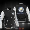 Manchester City Black Baseball Jacket